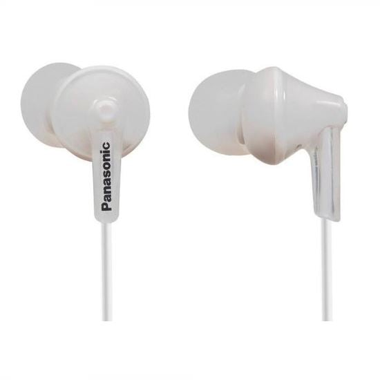 Auriculares con cable PANASONIC RP-HJE125E blanco