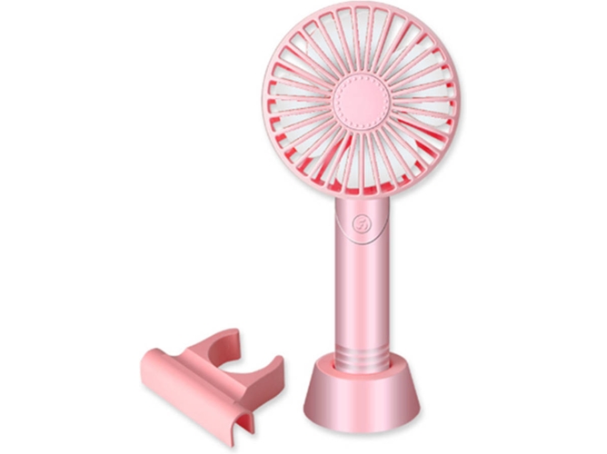 Ventilador con Enlace USB WJS Mini Rosa