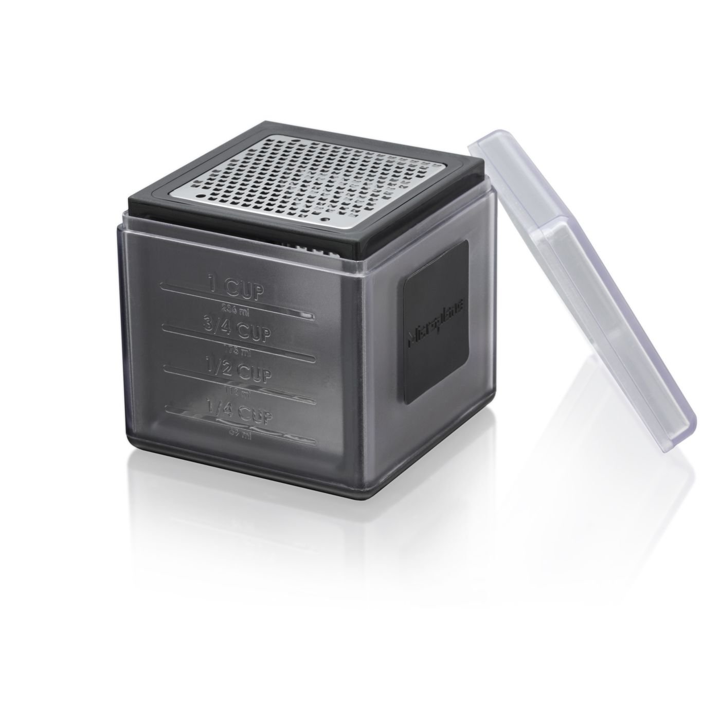 Cubo Rallador MICROPLANE Gris