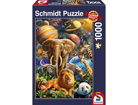 Puzzle SCHMIDT SPIELE 58988 rompecabezas 1000 pieza(s) Animales