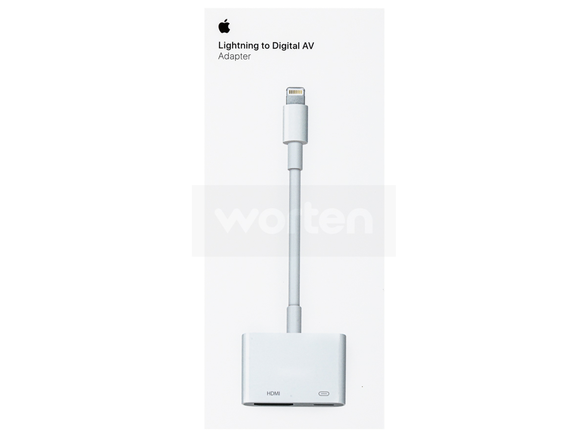 Adaptador APPLE MD826ZM/A (iPad - Lightning - HDMI - 2 Puertas)