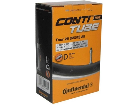 Cámaras de Aire CONTINENTAL Tour Dunlop 40 Mm (26 - 650C´´)