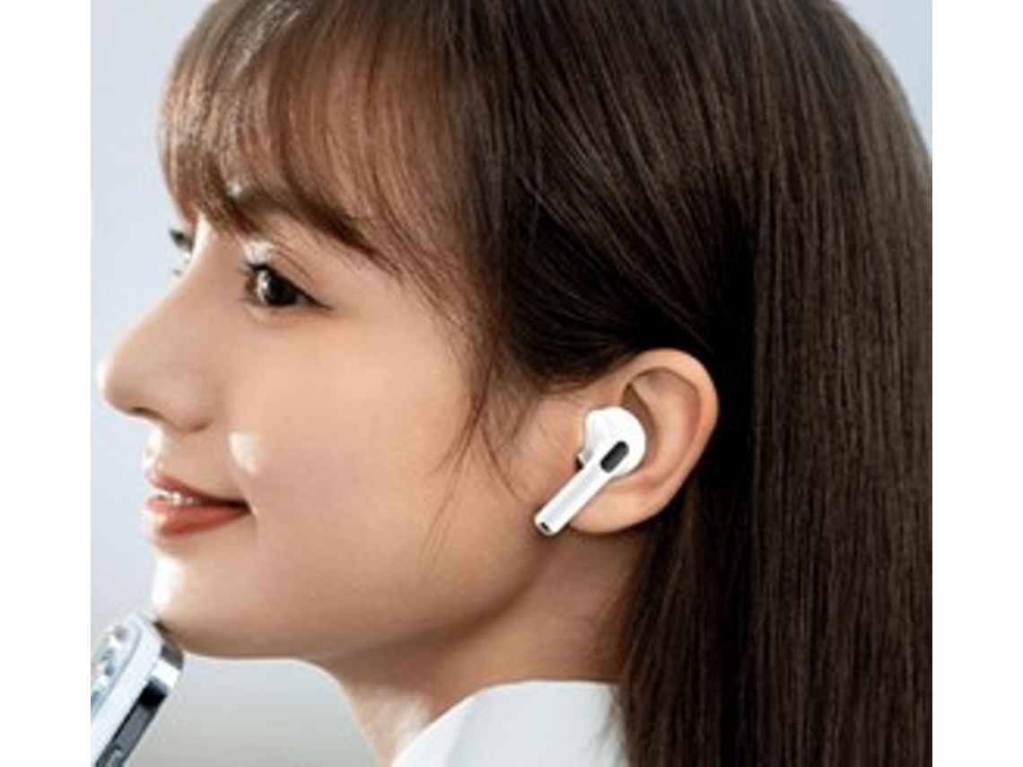 Auriculares mini inalámbricos Bluetooth 5.3 con pantalla de alimentación  LED, estuche de carga, auriculares impermeables IPX7, auriculares ligeros  con