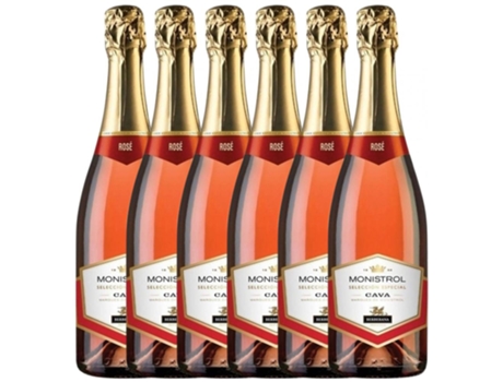 Espumante MARQUÉS DE MONISTROL Marqués De Monistrol R.S.E. Rosse Brut Cava Joven (0.75 L - 6 unidades)