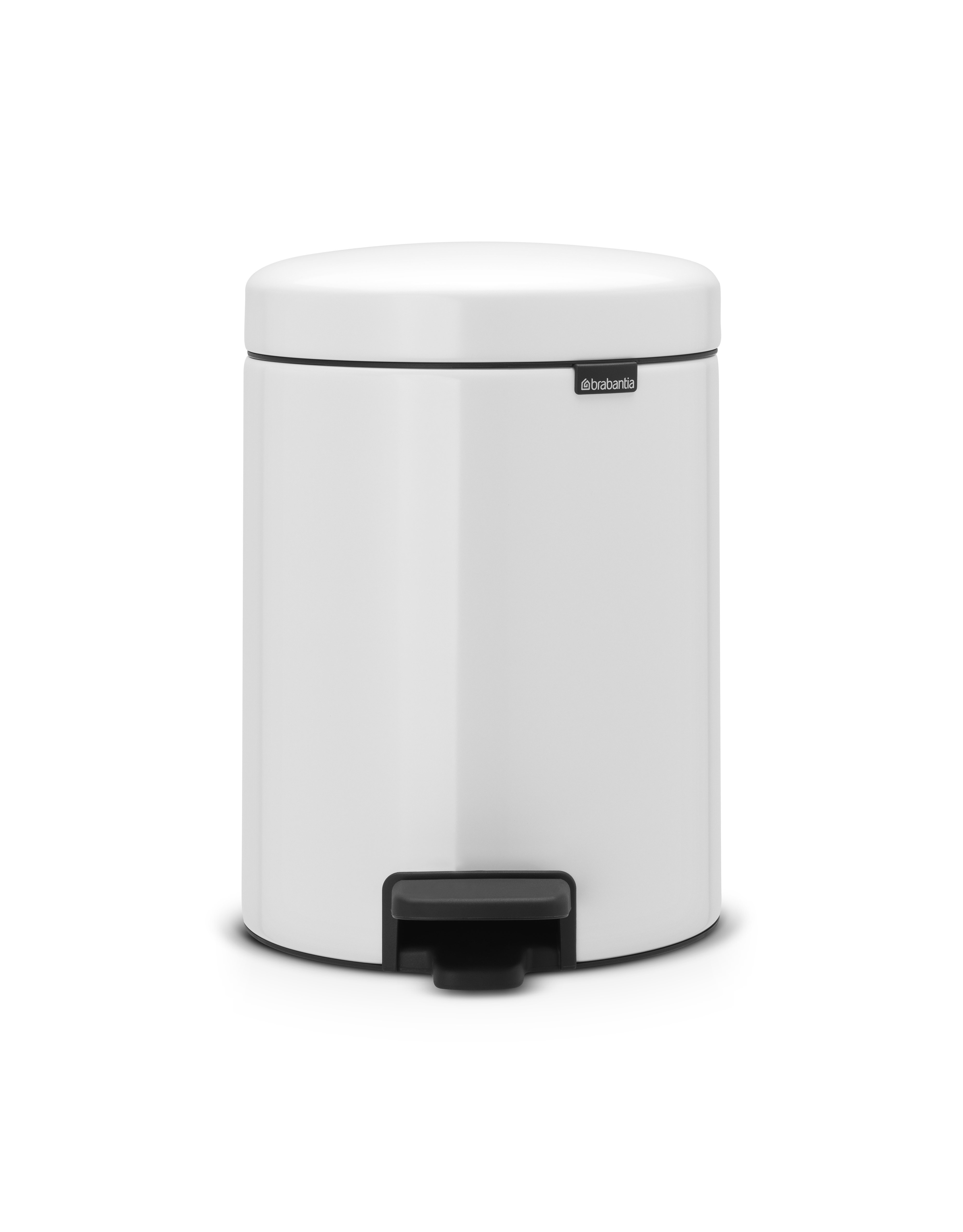 Cubo de Basura BRABANTIA Newicon (5 l - Blanco)