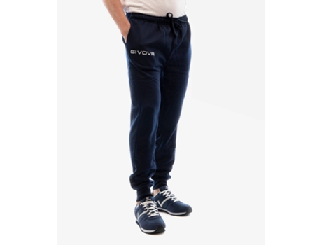 Pantalones de Chándal Unisex GIVOVA (M - Azul)