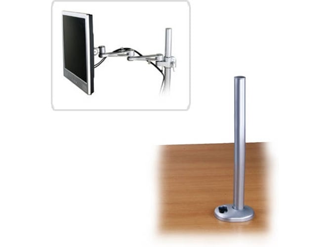 Soporte de Mesa para TV LINDY 40962 (Plata)