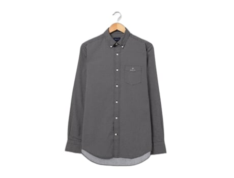 Camisa para Hombre GANT (S - Algodón - Azul)