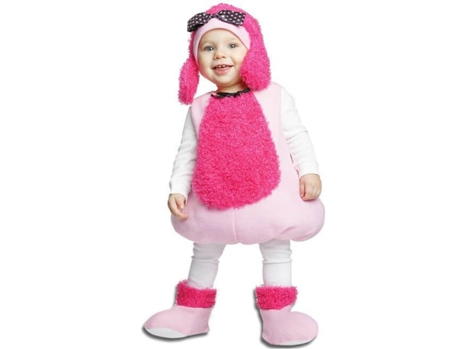 Disfraz de Bebé DISFRAZZES Disfraz De Niña Minnie Mouse Ratoncita Con Topos  Y Bebé (Talla: 1 a 2 años)