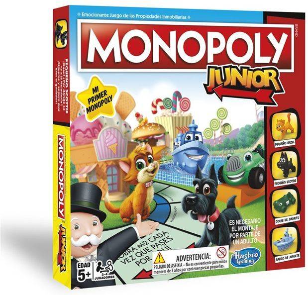 Juego de Mesa HASBRO Monopoly: Junior