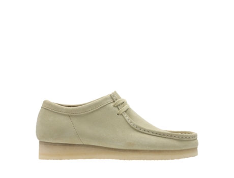 Zapatos CLARKS Wallabee Maple Suede (Beige - EU-43)