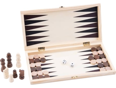 Juego de ajedrez y backgammon