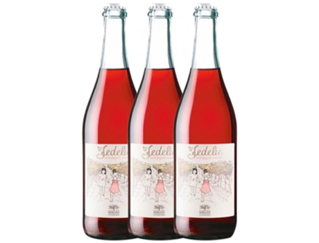 Espumante CANTINA MARILINA Cantina Marilina Fedelie Rosato Frizzante Ancestrale Nero D'Avola (0.75 L - 3 unidades)