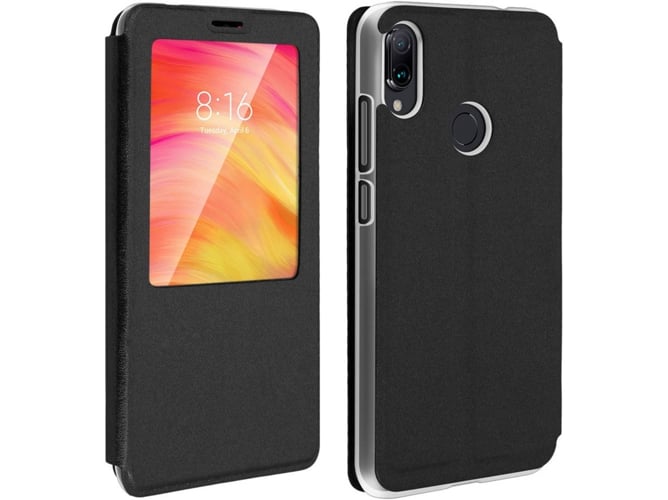 Funda Xiaomi Redmi Note 7 AVIZAR Window Negro