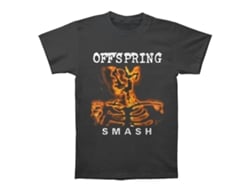 Camiseta ROCKINSTONE The Offspring Smash Charcoal (Algodón - L)