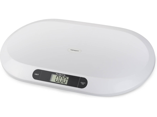 Báscula Digital de Bebé TOPCOM WG2490 (Blanco)