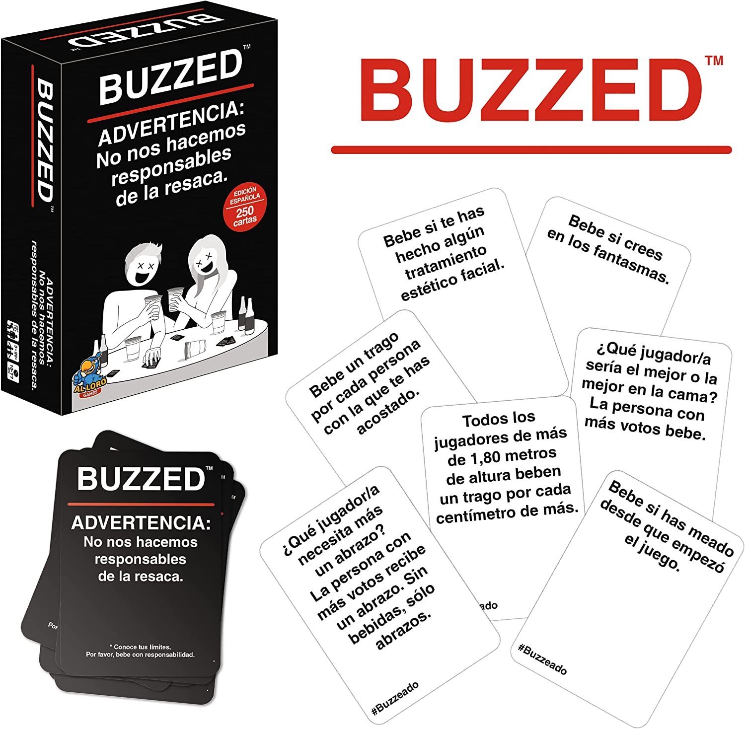 Party Game AL LORO Buzzed (Edad Mínima: 18 Años - Dificultad: Baixa)