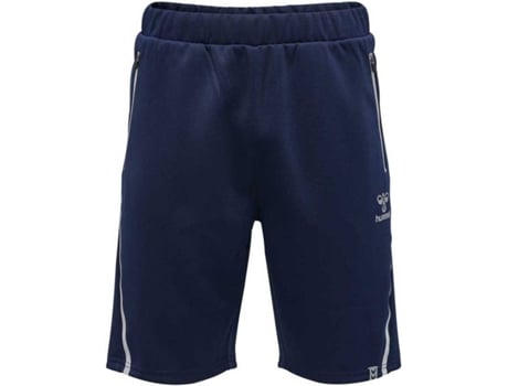 Pantalones para Hombre HUMMEL Cima Azul para Fútbol (S)