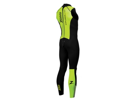 Traje de Compresión de Natación para Hombre ZOGGS (XS - Verde)