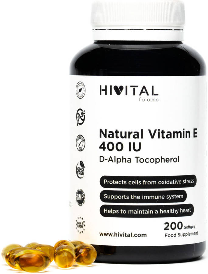 Complemento Alimentar HIVITAL Vitamina Y Natural (200 Cápsulas)