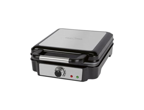 Máquina de Waffle Profiook Pc-Wa 1241 4 Barquillos 1200 W Negro Acero Inoxidable