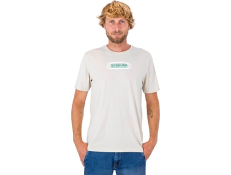 Camiseta para Hombre HURLEY (S - Beige)