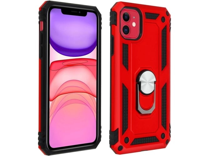 Funda iPhone 11 AVIZAR Anillo Rojo