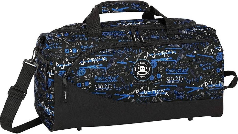 Safta Bolsa Deporte paul frank multicolor negro 50 x 25