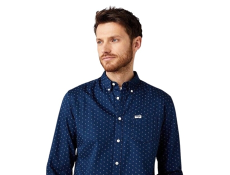 Camisa WRANGLER Hombre (Multicolor - S)