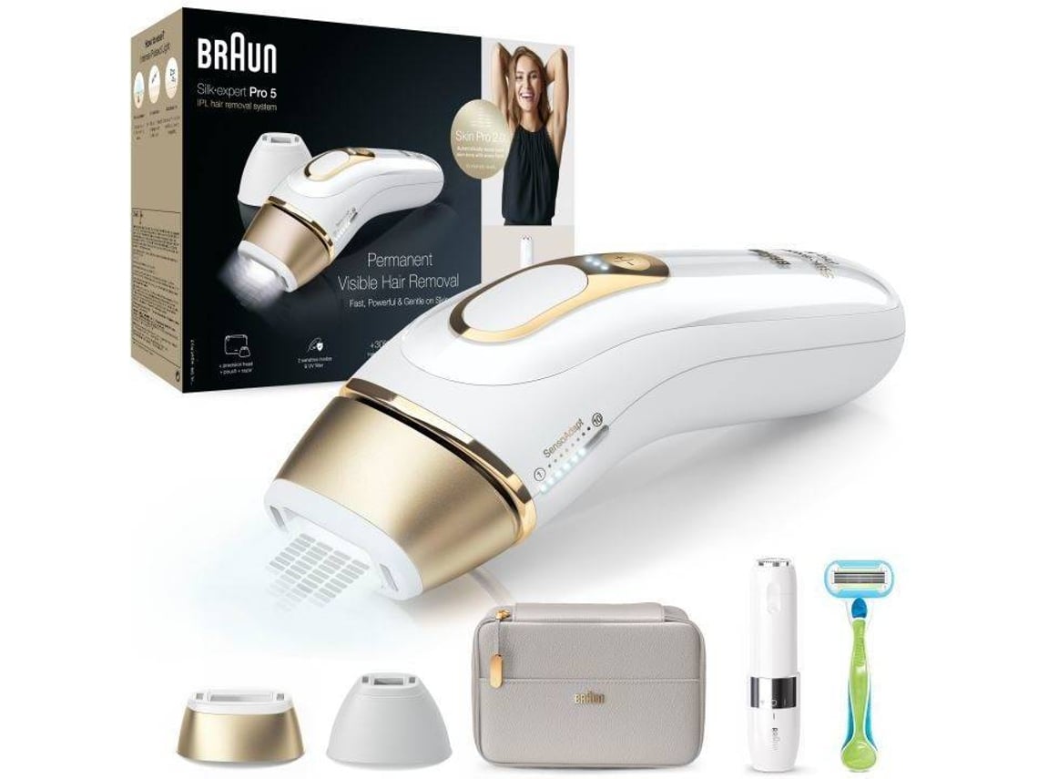 BRAUN Depiladora Luz Pulsada Silk Expert Mini - Guanxe Atlantic Marketplace