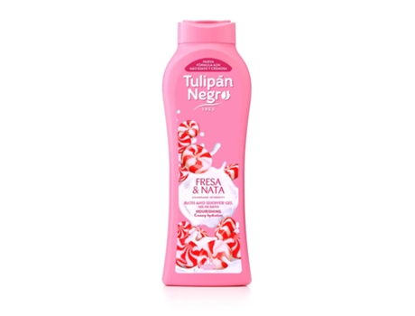 Gel Y Crema Fresa 650 Ml TULIPAN NEGRO