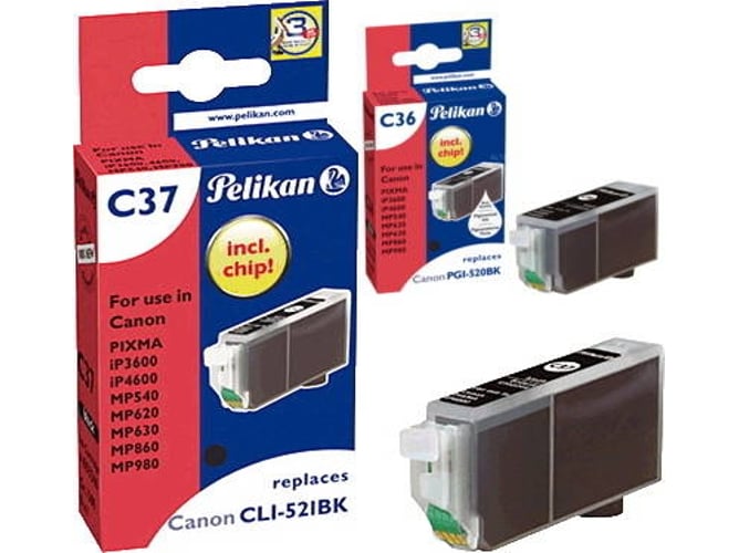 Cartucho de tinta PELIKAN Pelikan C36/C37 Negro Multipack 2 pieza(s)