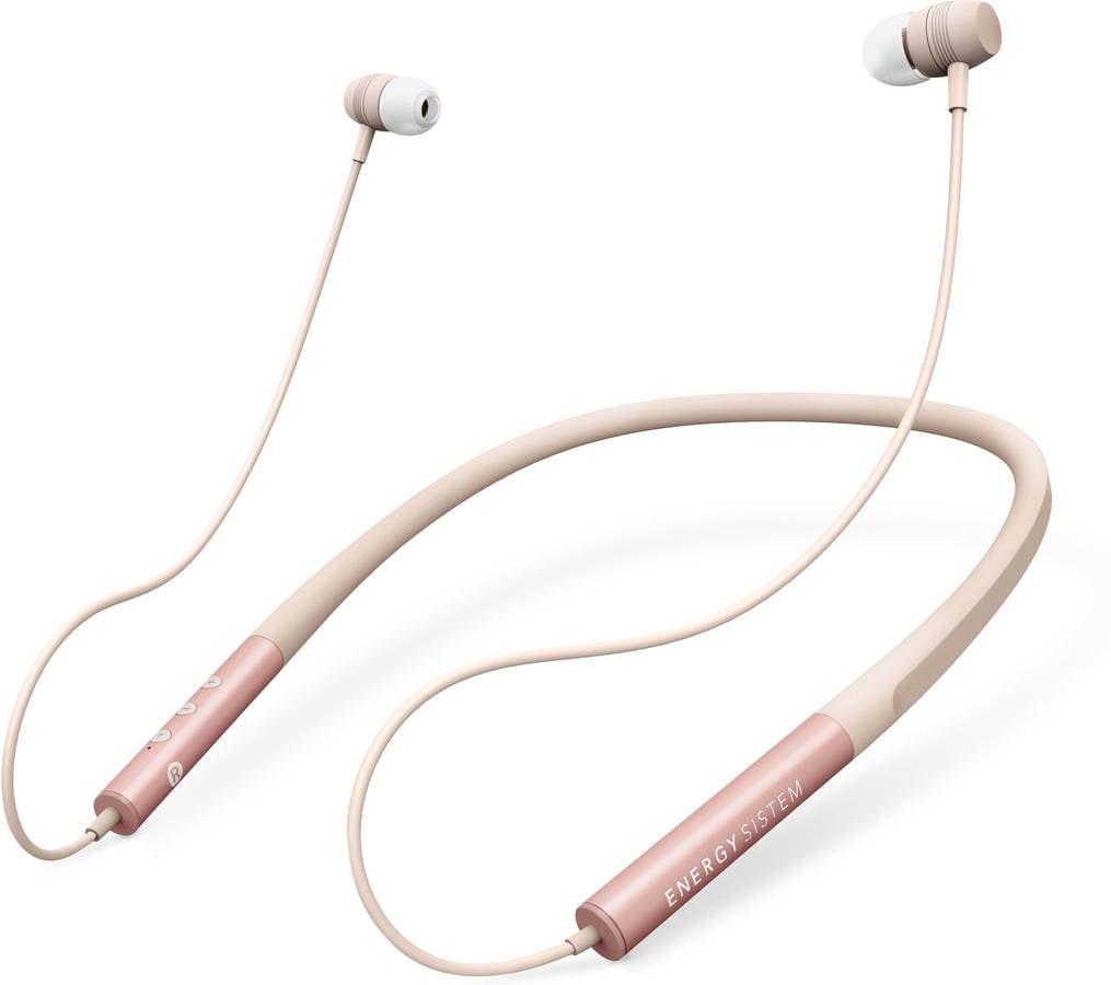 Auriculares Bluetooth ENERGY SISTEM 445608 (In Ear - Micrófono - Rosa)