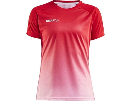 Camiseta de Mujer para Fútbol CRAFT Control Fade Multicolor Rojo (2XL)