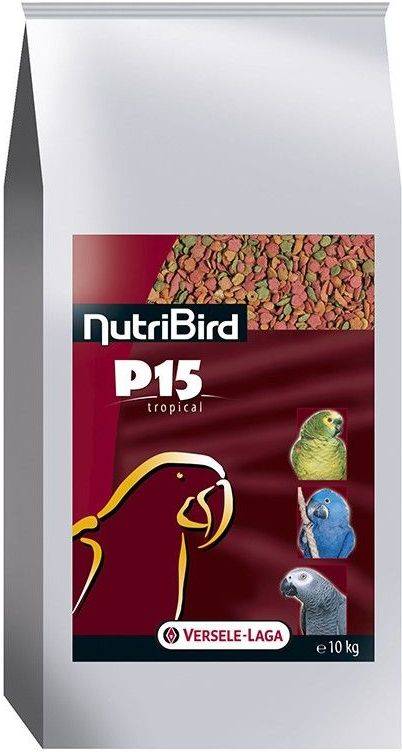 Alimentación para Loros VERSELE-LAGA Nutribird P15 Tropical (10Kg)