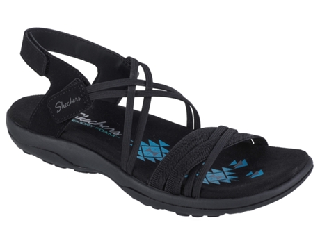 Sandalias de Mujer SKECHERS Reggae Slim Takes Two Negro (41)