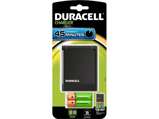 Cargador DURACELL CEF27+2xAA+2xAAA