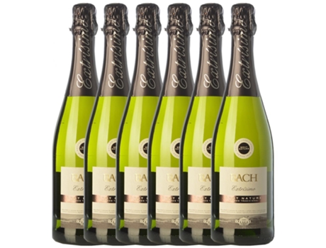 Espumante BACH Bach Extrísimo Brut Nature Cava Joven (0.75 L - 6 unidades)