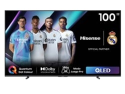 TV HISENSE 100E7NQ-PRO (QLED - 100'' - 254 cm - 4K Ultra HD - Smart TV)