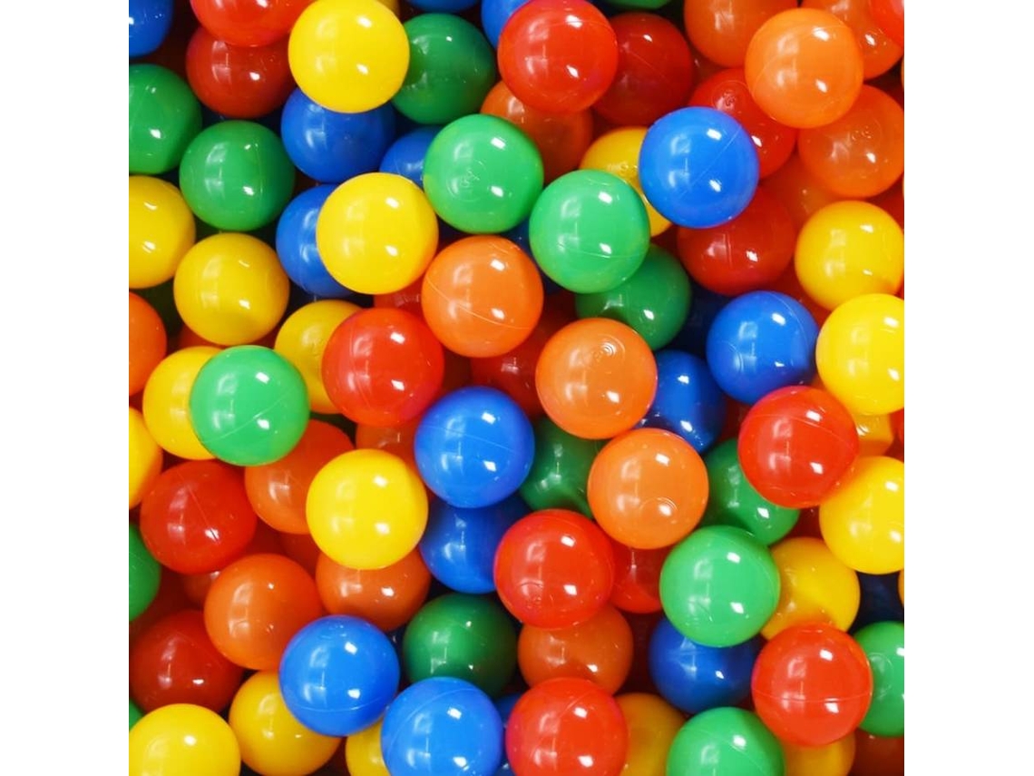 Bolas multicolores para piscina de bebé fabricadas en plástico de