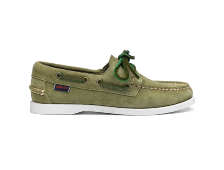 Zapatos de Mujer SEBAGO Náuticos Portland Flesh Verde (37)