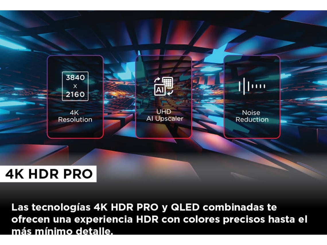 Smart Tv Qled 75 Pulgadas Tcl 75c645 Google Tv 4k 120hz Hdr