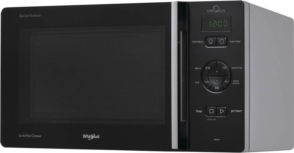 Microondas WHIRLPOOL MCP 345 SL (25 L - Com Grill - Inox)