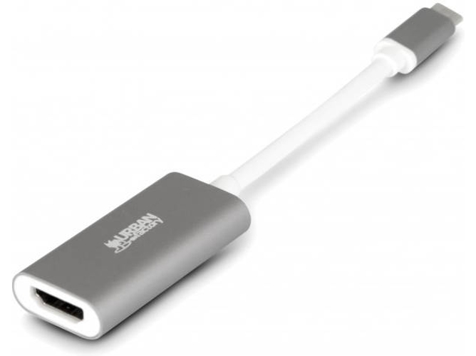 Cable HDMI URBAN FACTORY (HDMI - Blanco)