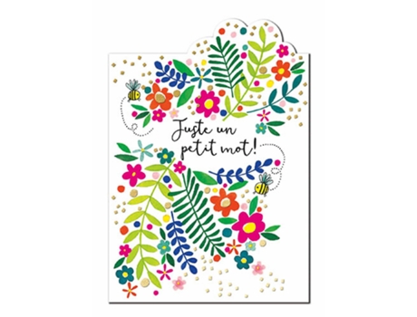 Tarjeta doble RACHEL ELLEN DESIGNS Les Delices