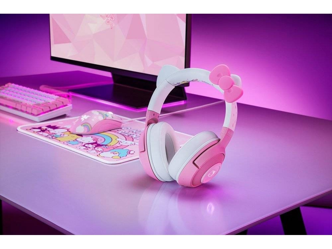 Razer kraken bt selling sanrio hello kitty headset