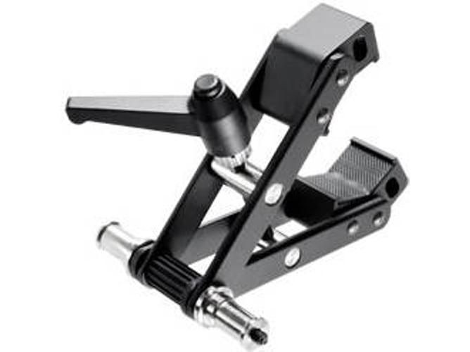 Walimex Pro 18600 pinza para foco de estudio con espita dual premium clamp with spigot