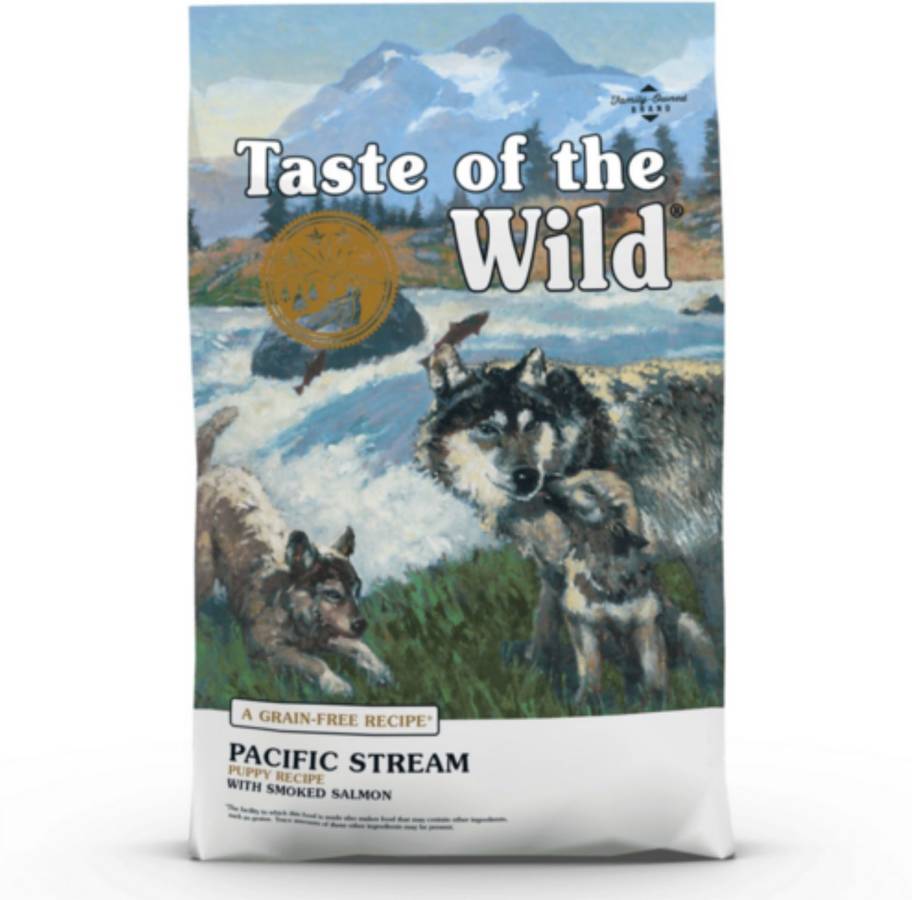 Taste Of The wild pienso para cachorros con salmon ahumado 122 kg pacific stream puppy perros 12.2 seca