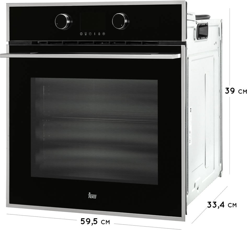 Horno TEKA HLB 860 P (70 L - 59.5 cm - Hidro y Pirolítico - Inox)