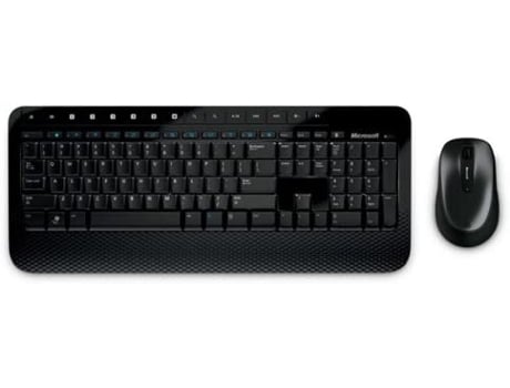 MICROSOFT Wireless Desktop 2000 teclado Ratón incluido RF inalámbrico Negro